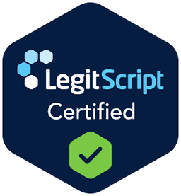 LegitScript Certified seal