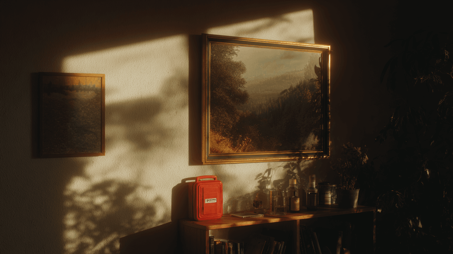 Naloxone nasal spray kit on a clean white surface with soft morning light, symbolizing hope and preparedness in overdose prevention
